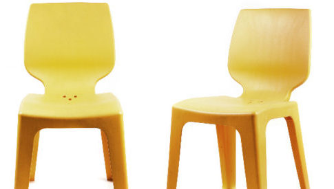 Chairs Made from Terratek Wood-Plastic Composite
